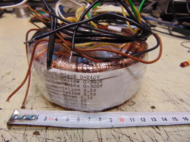 400 VA Power amp trafó 300B-2A3