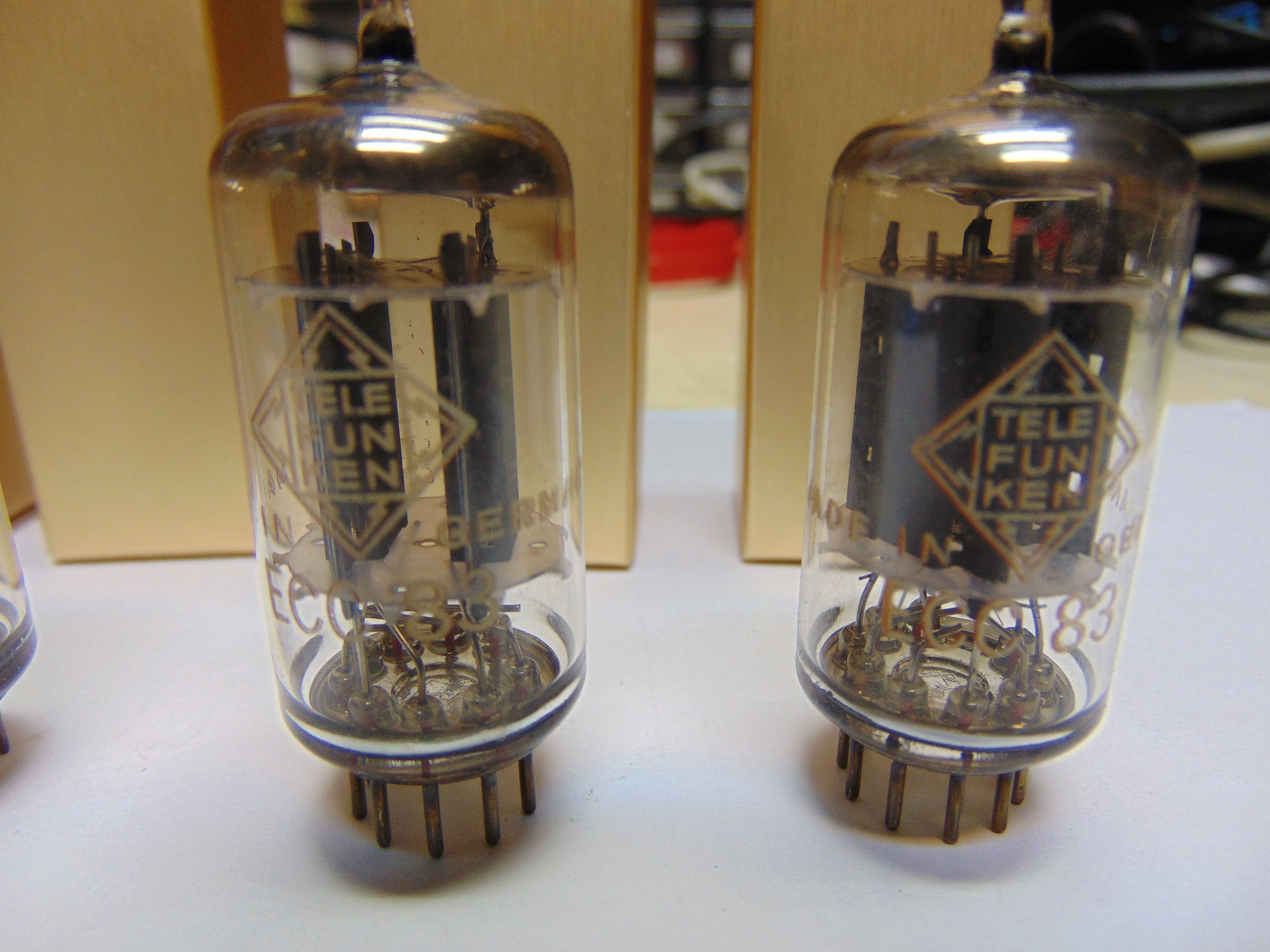 ECC83 Telefunken quad