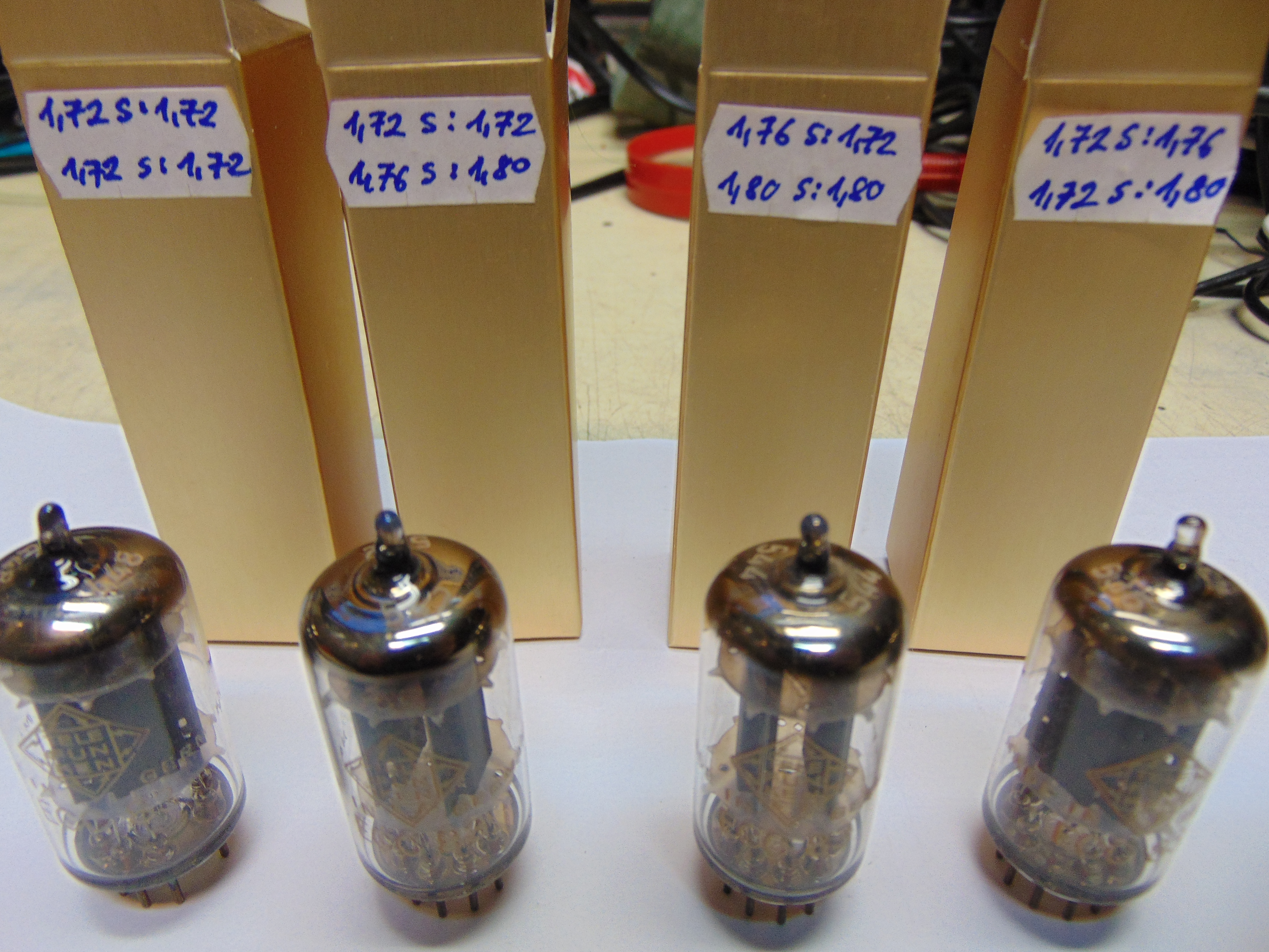 ECC83 Telefunken quad
