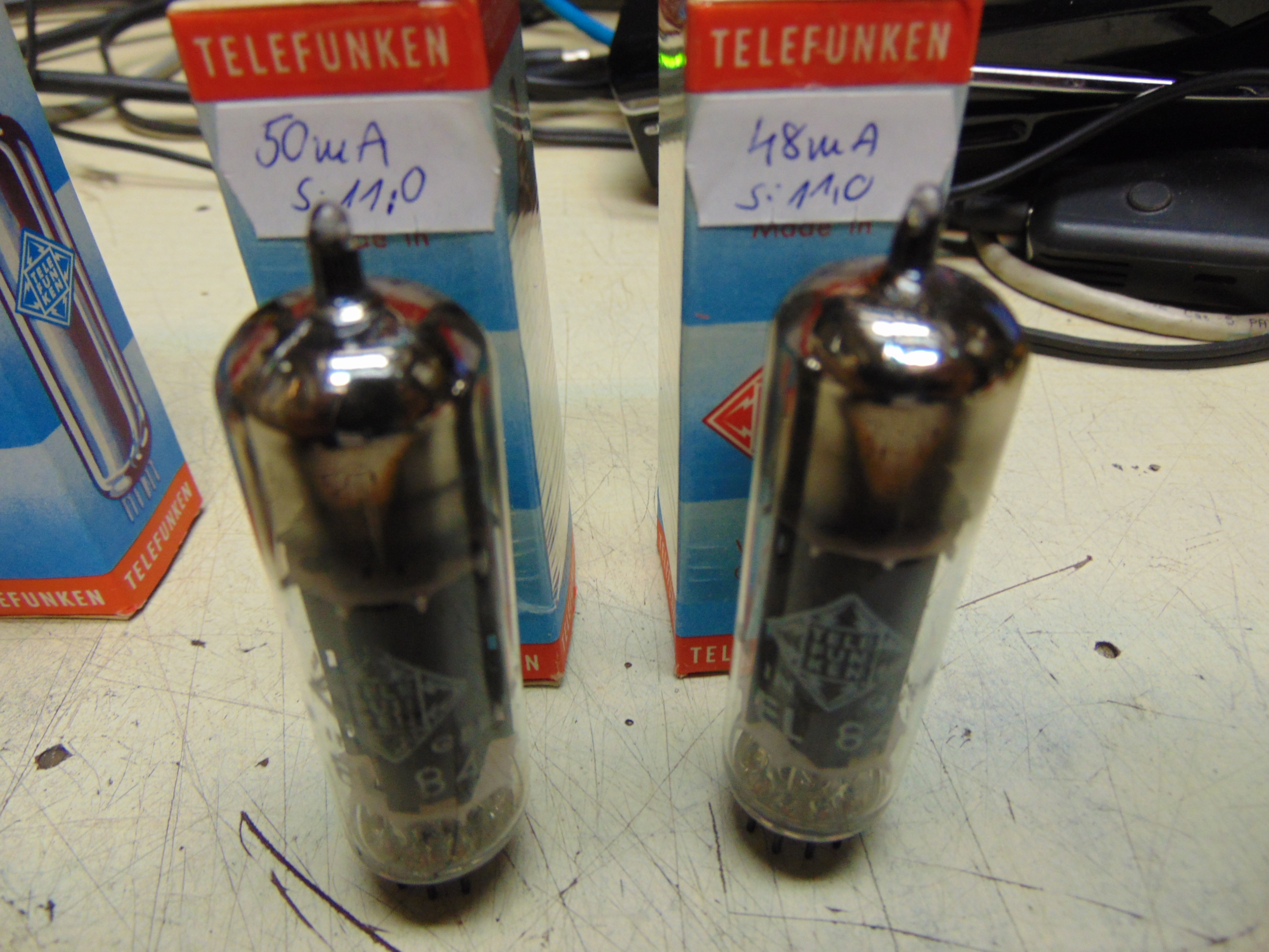 EL84 Telefunken pár
