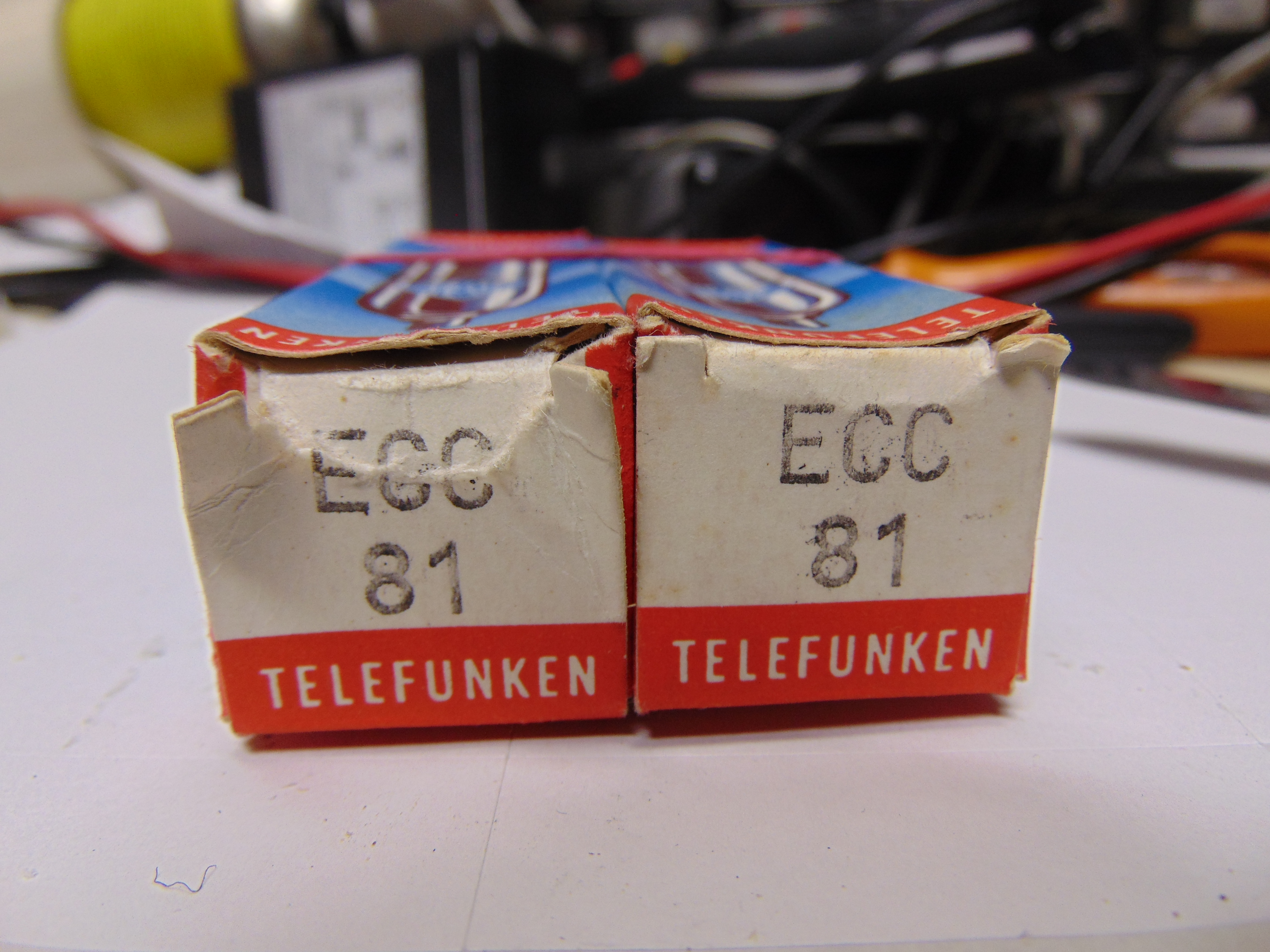 ECC81 Telefunken Pár