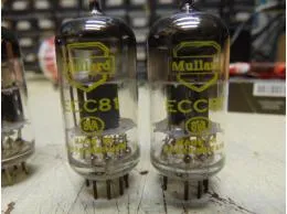 ECC81 Mullard pár