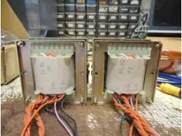 EL84 /ECL86 PP  kimenő pár 8K/4-8 Ohm  VAC