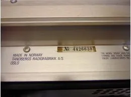 TANDBERG TCD 310 Mk II