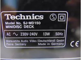 SJ-MD150 Technics