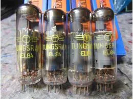 EL84 Tungsram Quad B