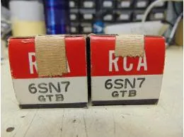 6SN7GTB RCA paar