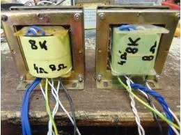 EL84 /ECL86 PP UL kimenő pár 8K/4-8 Ohm  VAC