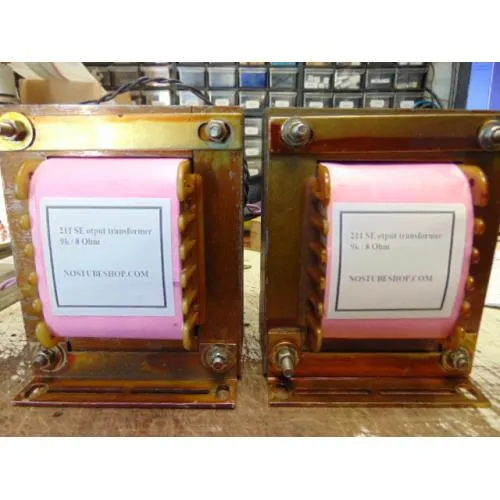 9k/ 8 Ohm (211 vagy GM70)SE transzformer pair
