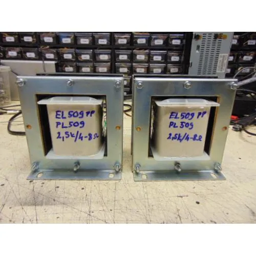 PP kimenő pár 2,5K/4-8 Ohm