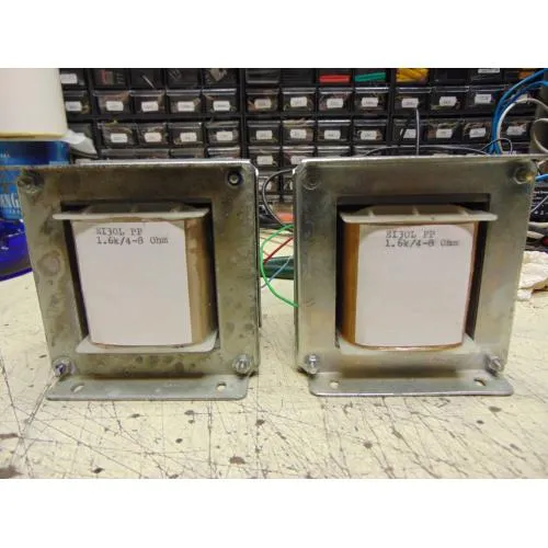 E130L PP Output Transformer pair 1,6K/4-8 Ohm