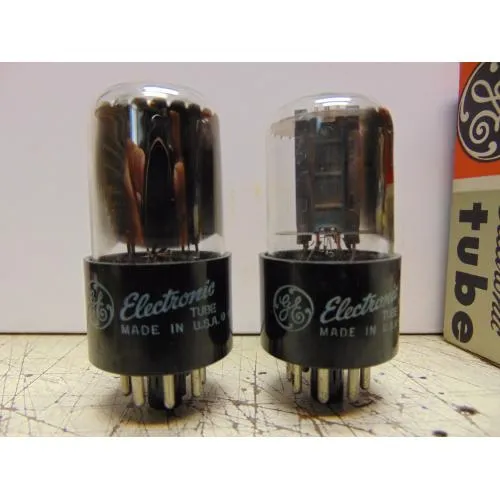 6SN7GTB GE pair
