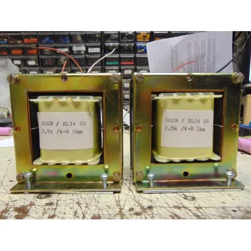 300B,EL34 3,5K /4-8 Ohm SE  pár
