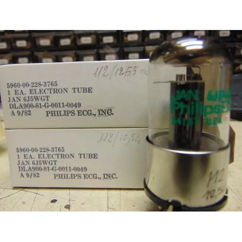 6J5WGT Philips ECG pár