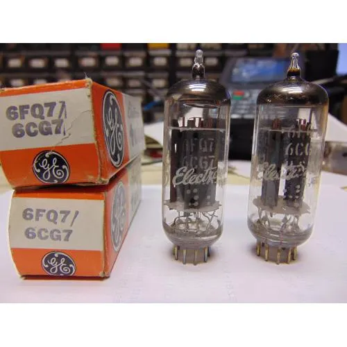 6FQ7 / 6CG7 G.E. pár