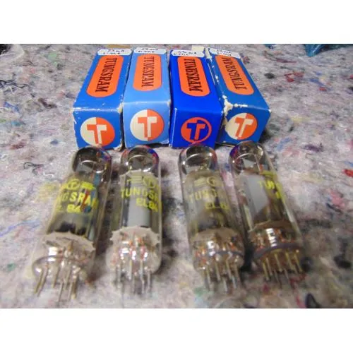 EL84 Tungsram Quad A