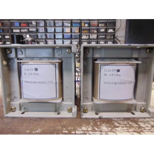 EL84 PP kimenő pár 8K/4-8 Ohm