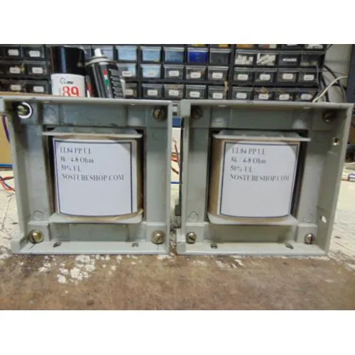 EL84 PP UL kimenő pár 8K/4-8 Ohm